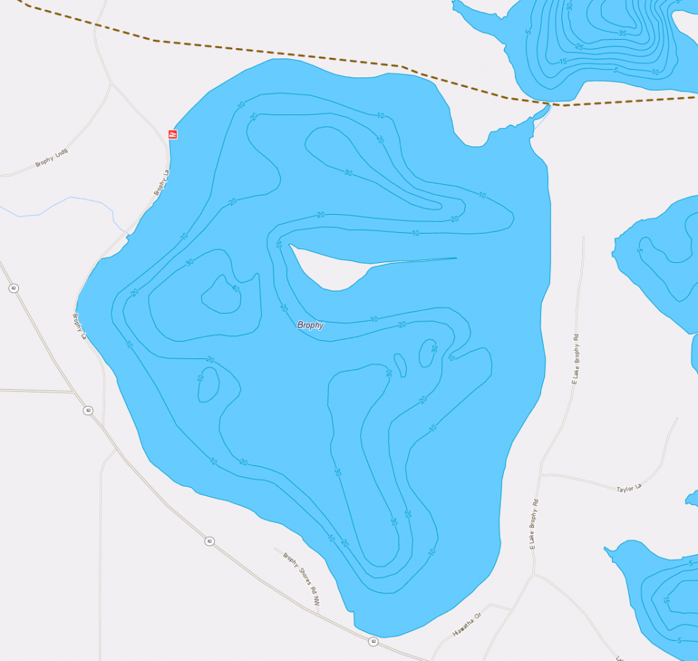 Brophy Lake Resorts & Maps Near Alexandria, MN Minnesota Resorts