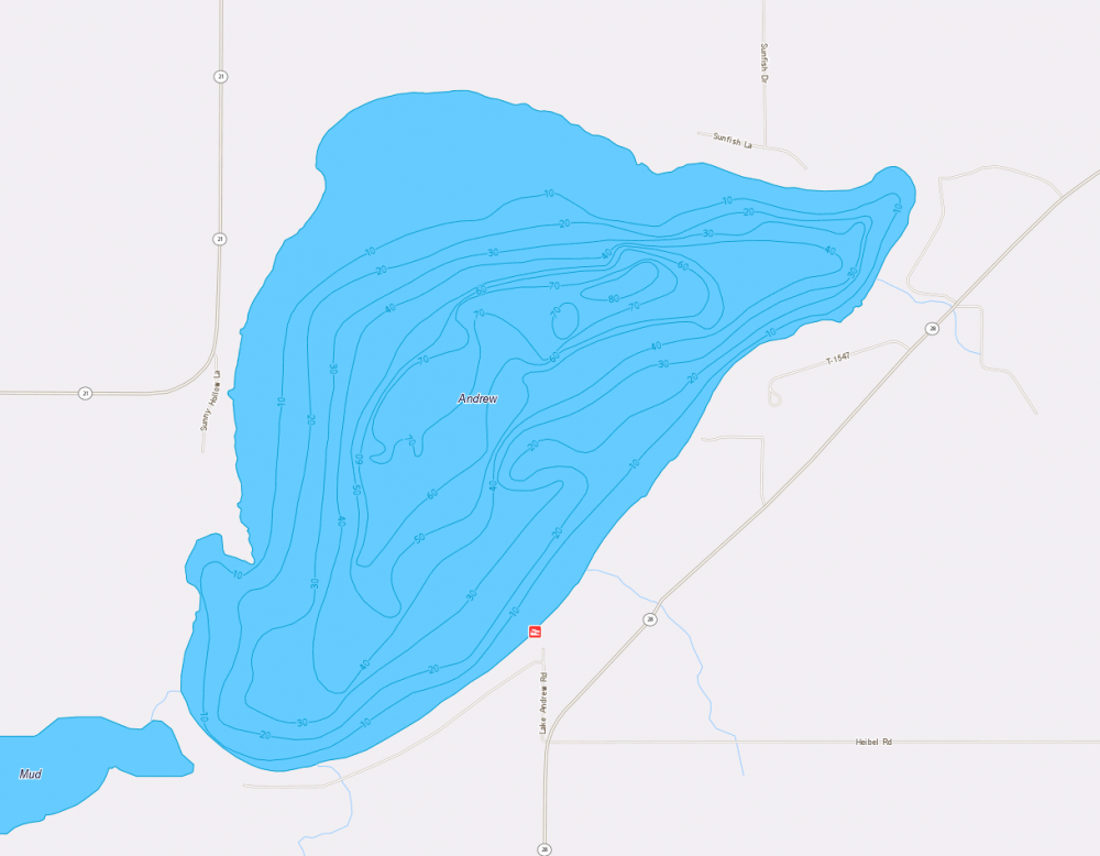 Lake Andrew Resorts & Maps Near Alexandria, MN Minnesota Resorts