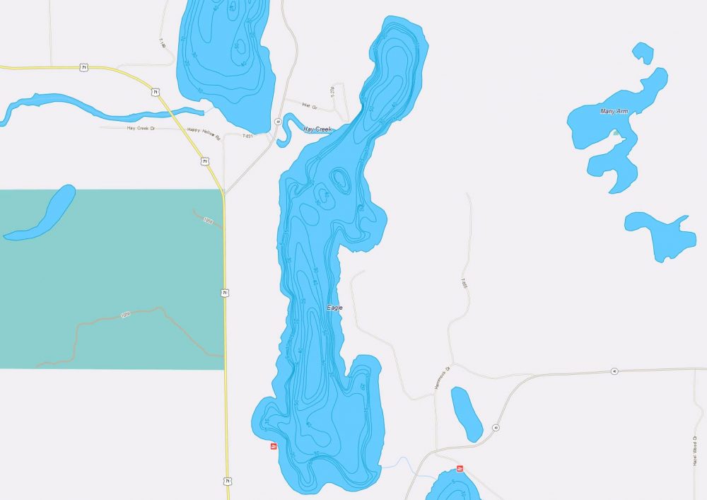 Eagle Lake Resorts & Maps Near Park Rapids, MN Minnesota Resorts
