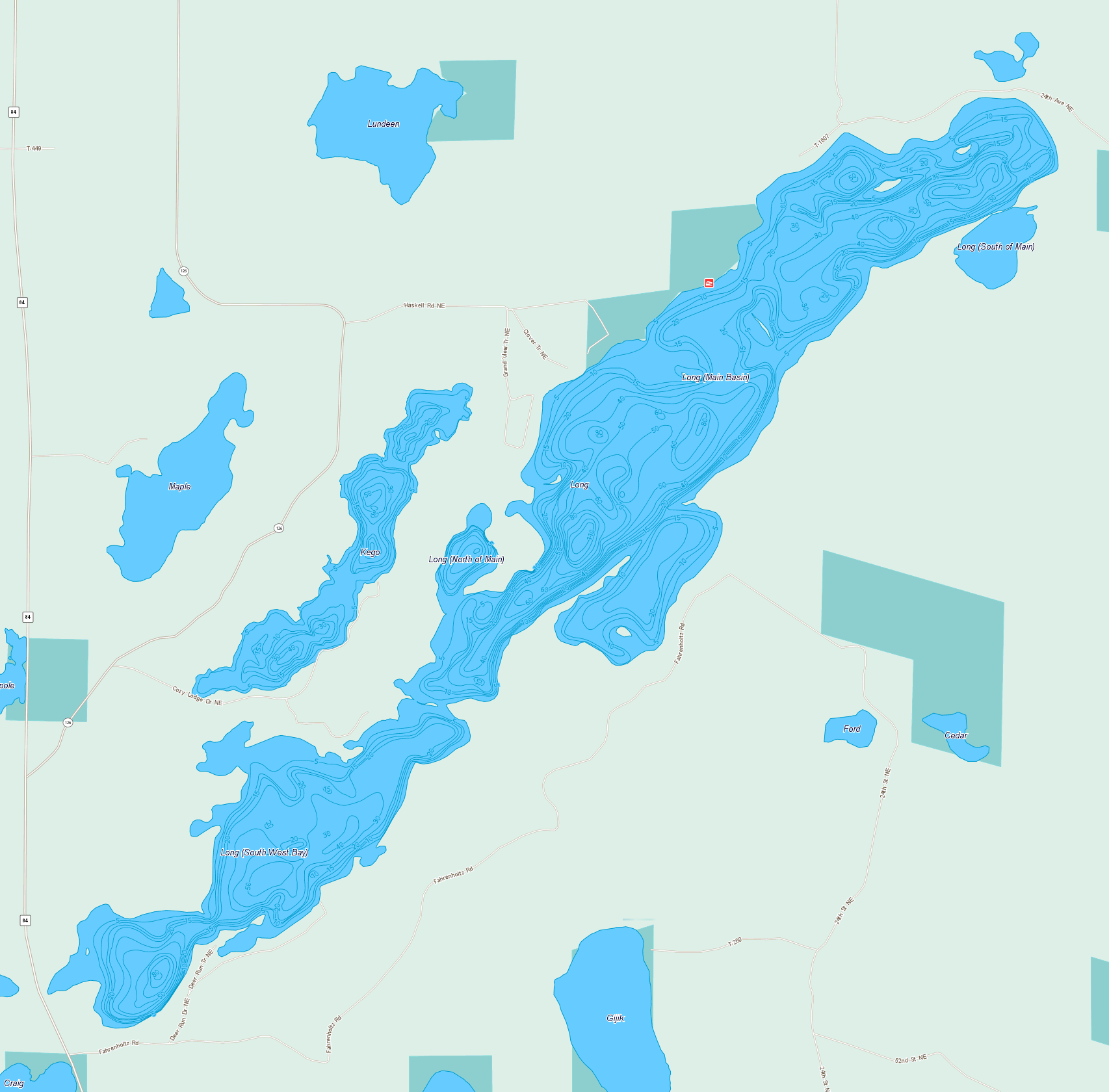 Long Lake Resorts & Maps Near Longville, MN Minnesota Resorts Directory