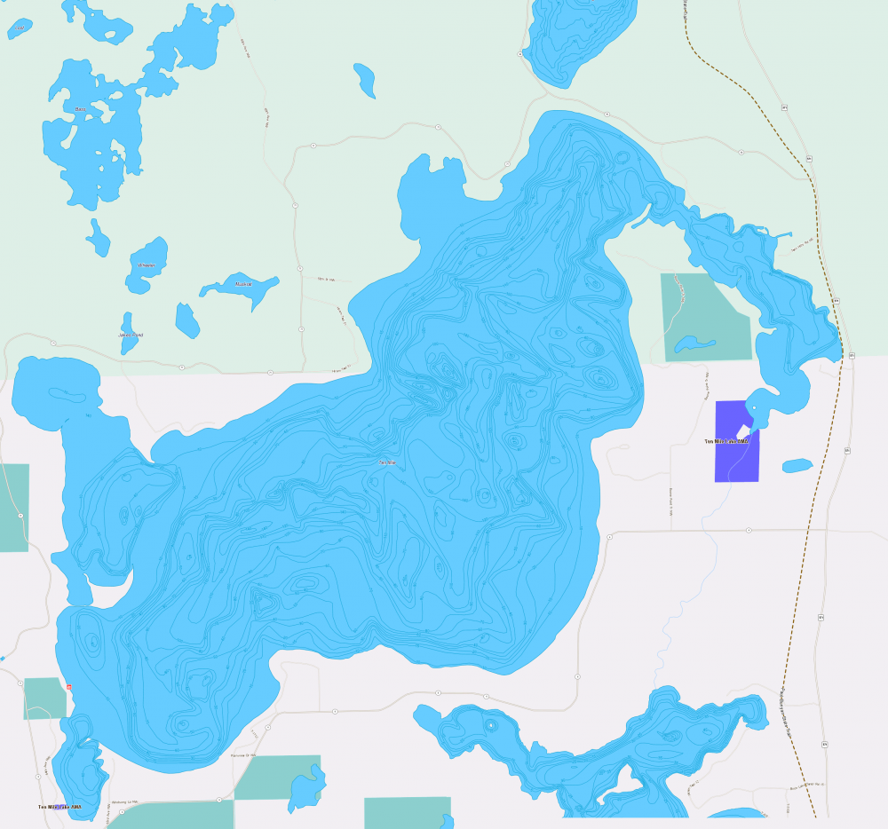 Ten Mile Lake Resorts & Maps Near Longville, MN Minnesota Resorts
