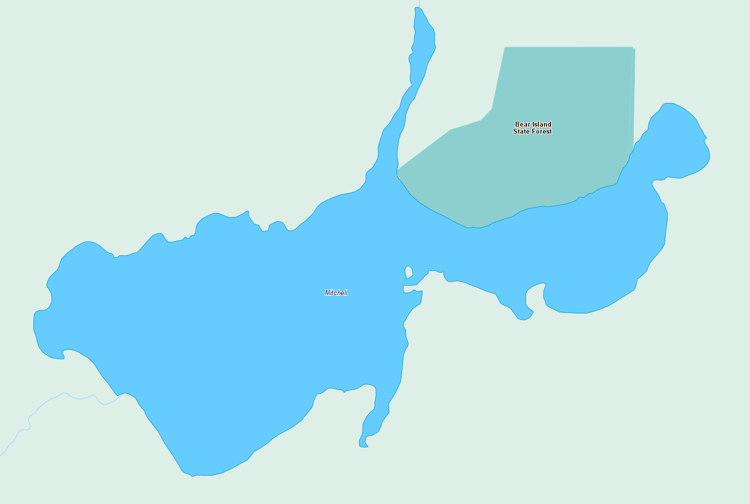 Mitchell Lake Resorts & Maps Near Ely MN Minnesota Resorts Directory